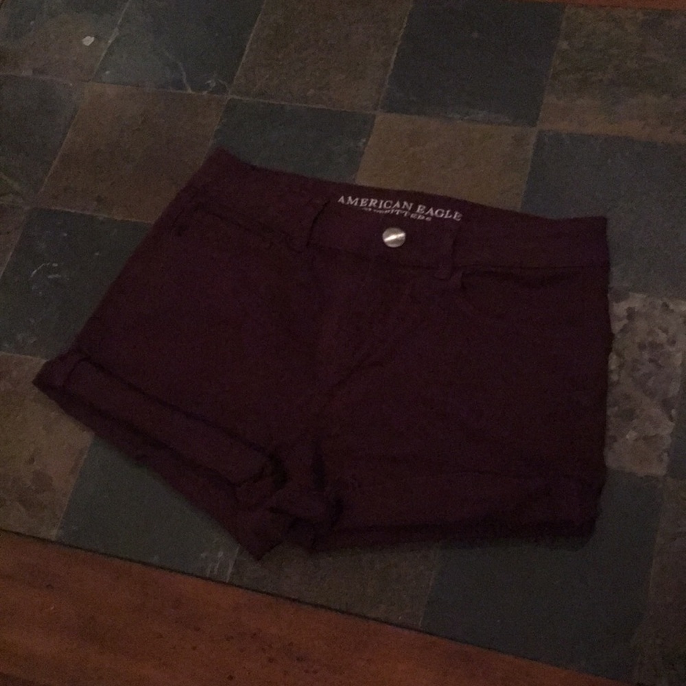 Maroon shorts
